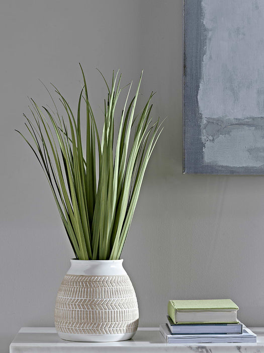 Embossed Glazed Planter