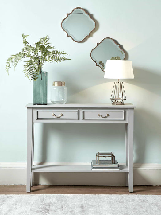 Grey Console Table