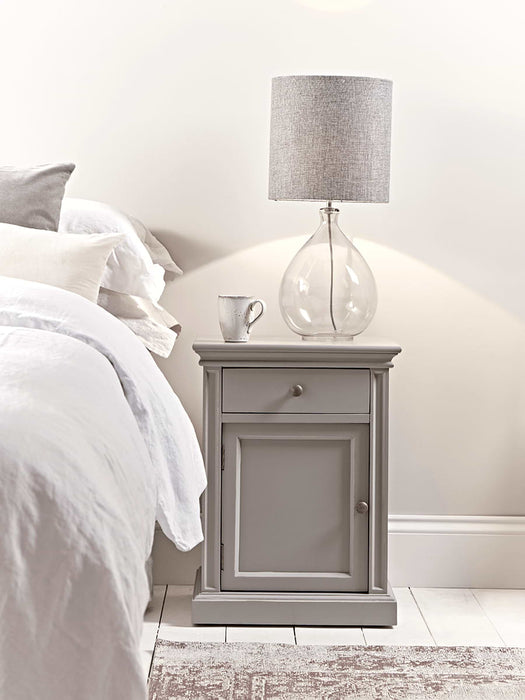 Grey Bedside Table