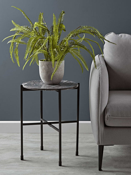 Faux Potted Slim Leaf Fern