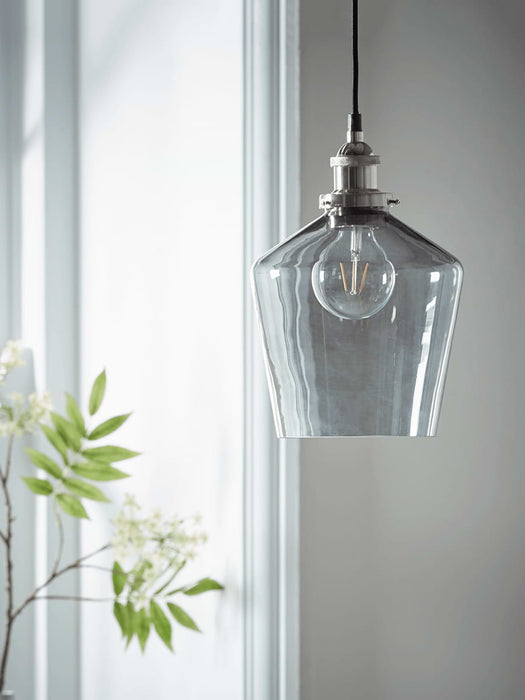 Grey Glass Pendant