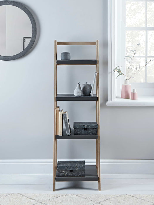Grey Topped Shelf Unit