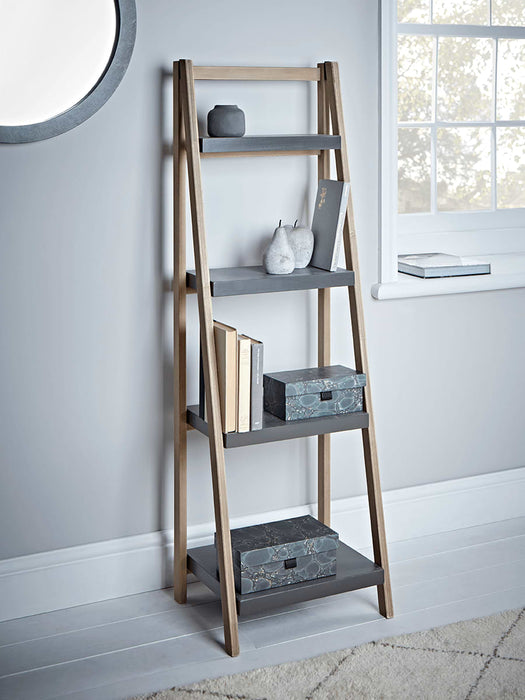 Grey Topped Shelf Unit