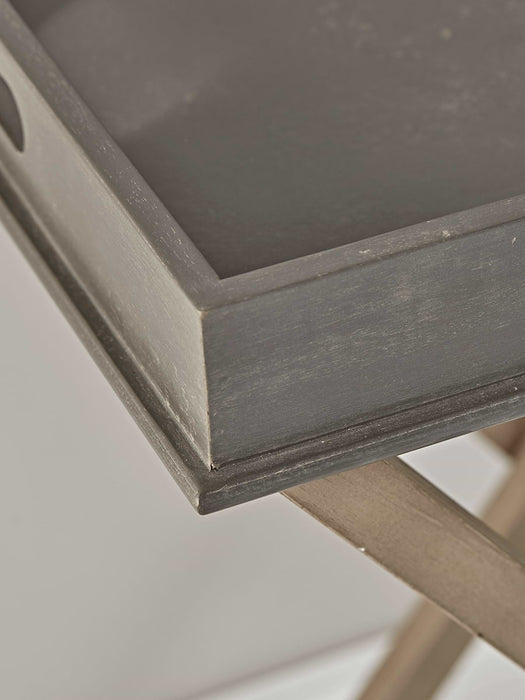 Grey Topped Tray Table