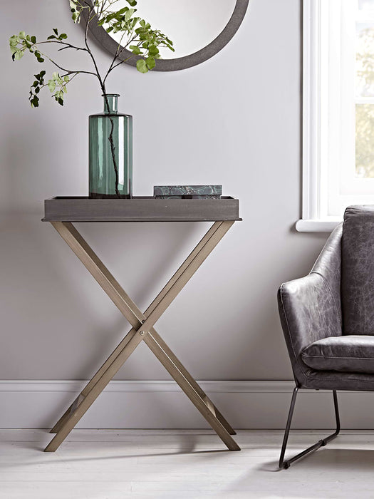 Grey Topped Tray Table