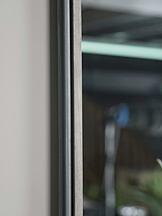Industrial Shelf Mirror