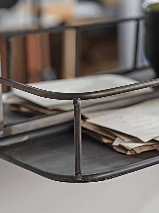 Industrial Shelf Mirror