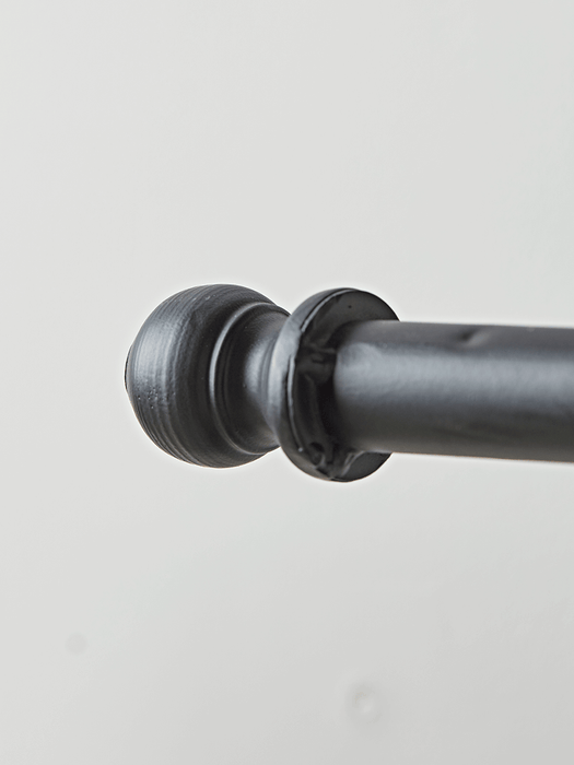 Black Iron Shelf Rail