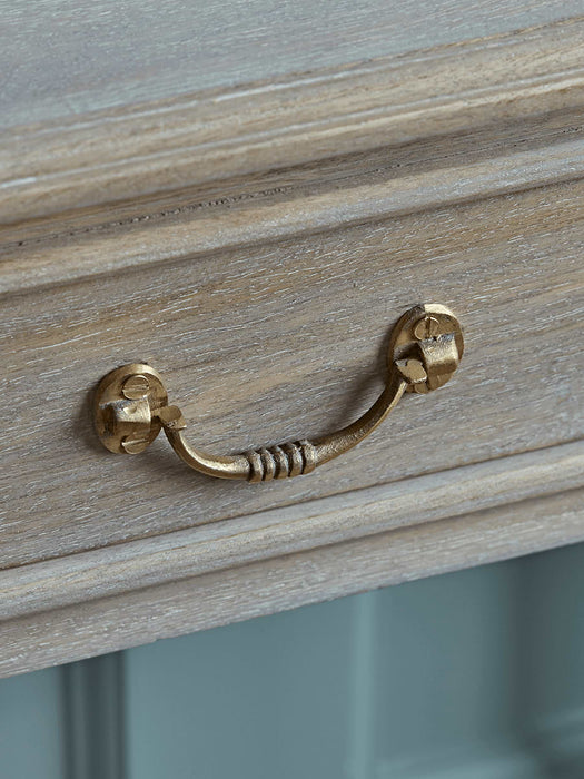 Limewashed Console Table