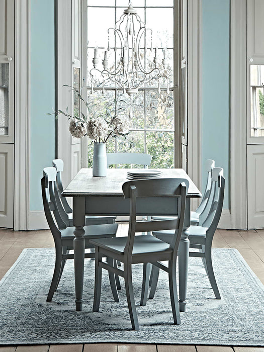Grand Antique White Chandelier