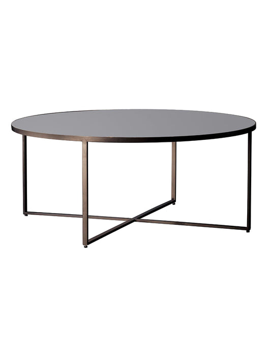 Round Mirrored Coffee Table
