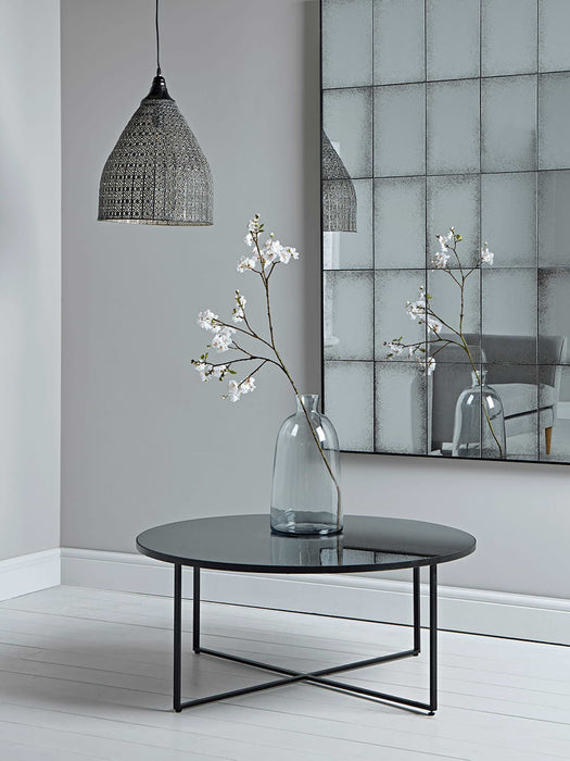 Round Mirrored Coffee Table
