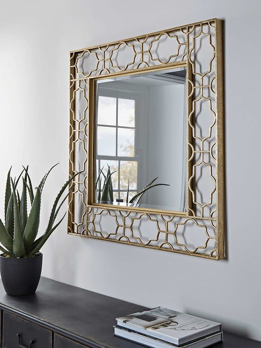 Moorish Metal Mirror