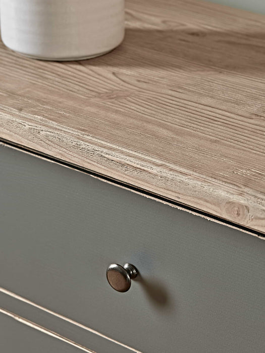 Rounded Storage Console Table