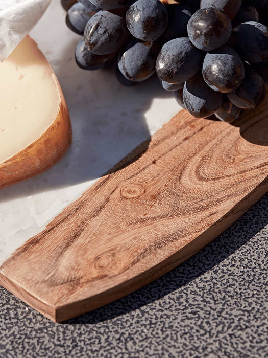 Marble & Wood Serving Board - Rectangular