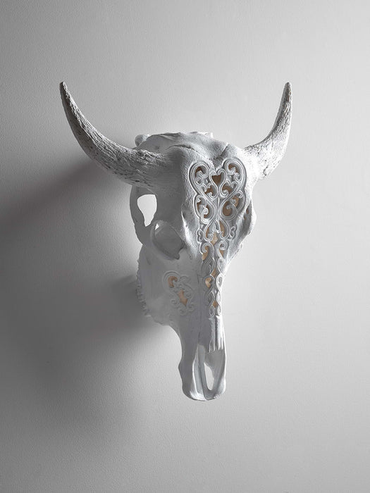 Filigree Faux Skull