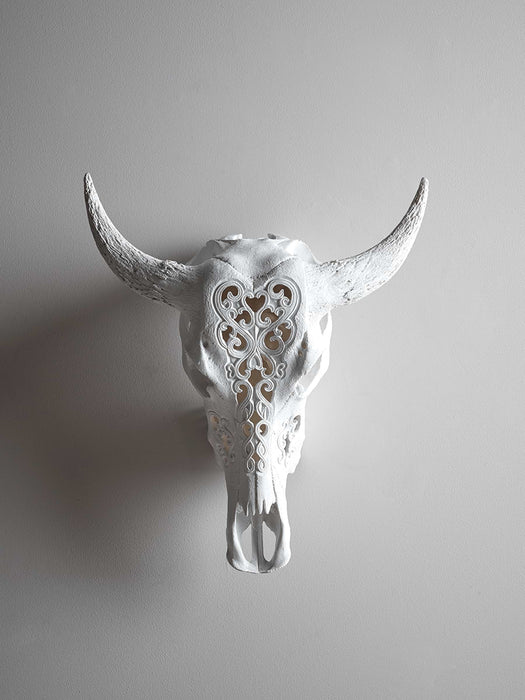 Filigree Faux Skull