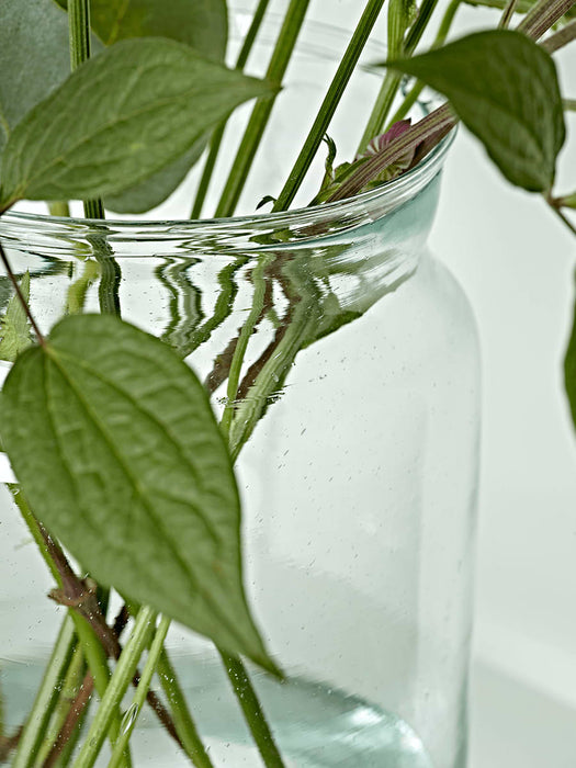 Elegant Recycled Glass Vase - Small
