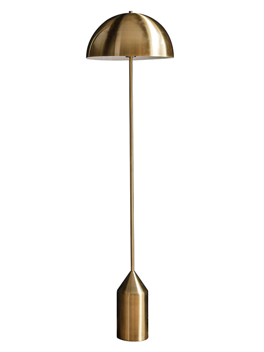 Spun Brass Floor Lamp