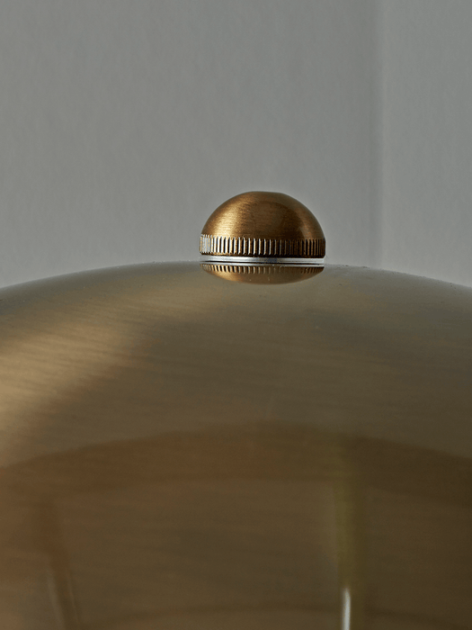 Spun Brass Floor Lamp