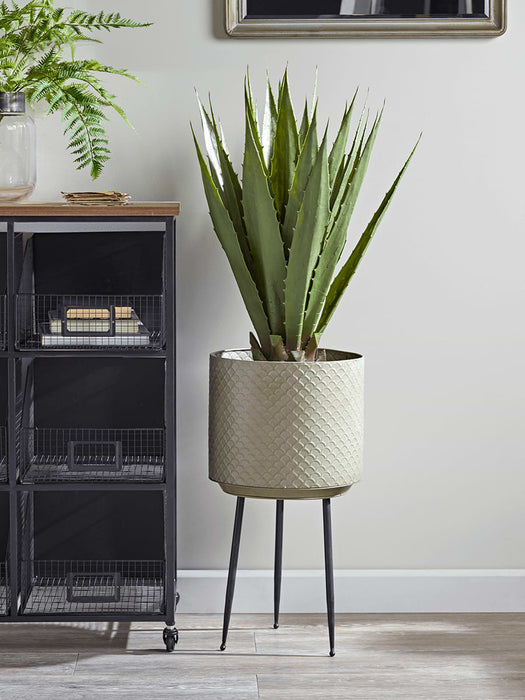Standing Textured Planter