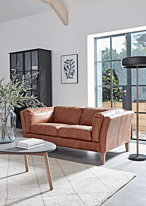 Black & Brass Club Floor Lamp