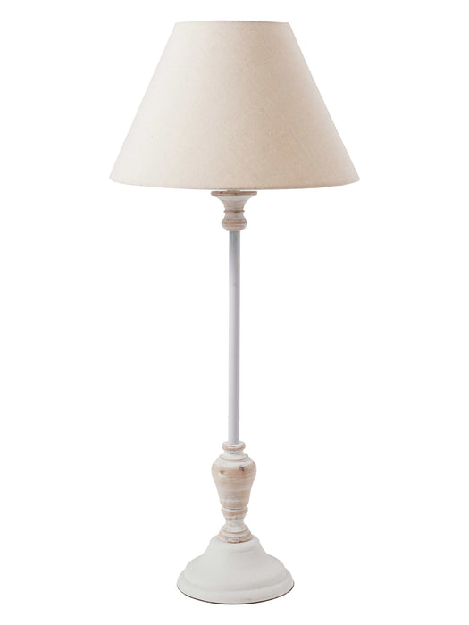 Tall White Table Lamp