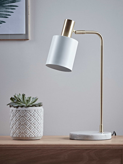 Hudson Desk Lamp - White