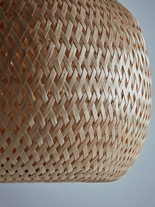 Woven Bamboo Pendant - Small
