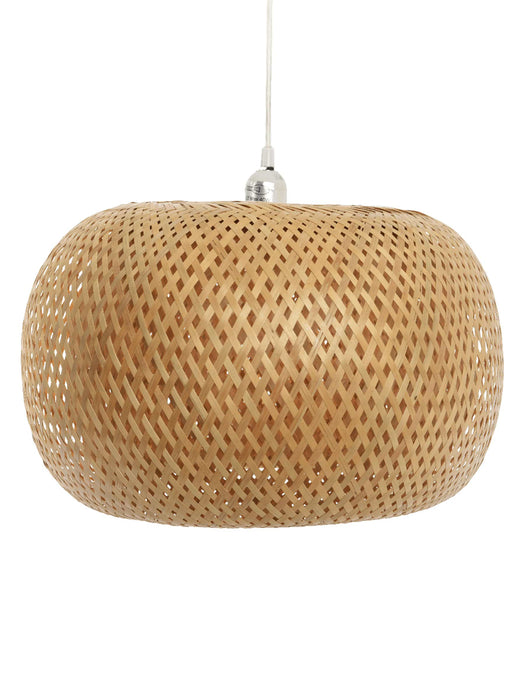 Woven Bamboo Pendant - Small
