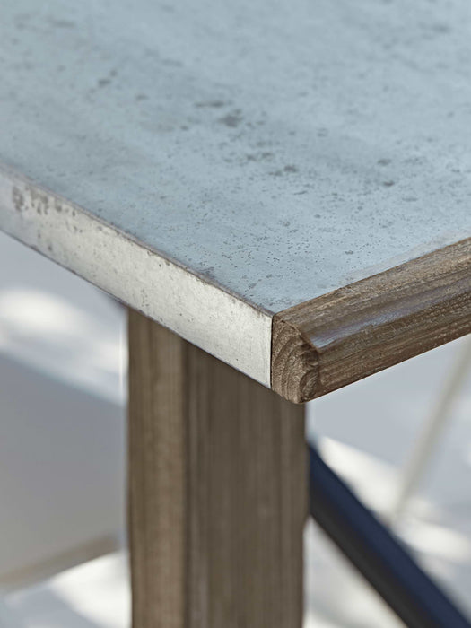 Zinc Topped Dining Table