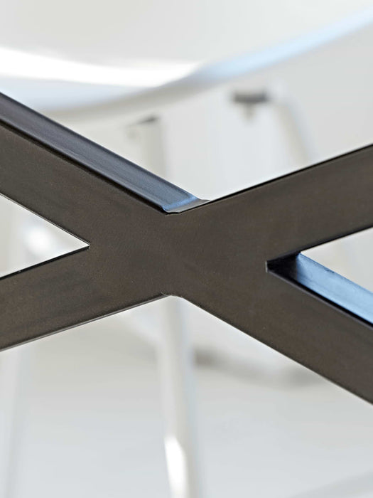 Zinc Topped Dining Table