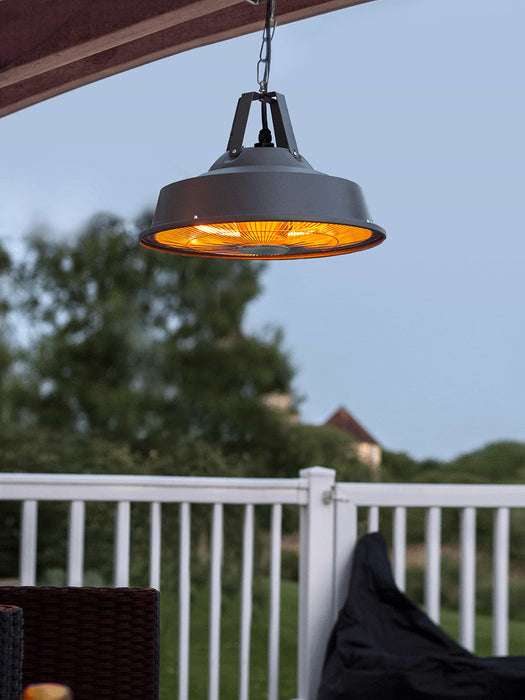 Hanging Outdoor Heater - Grey