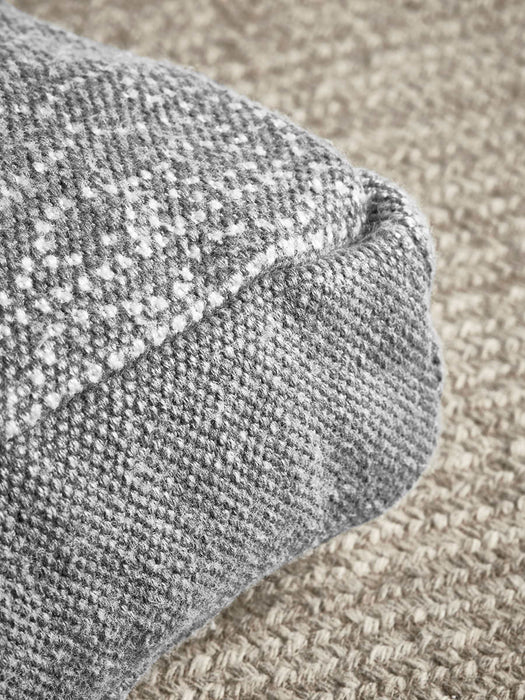 Mandala Pet Bed - Soft Grey