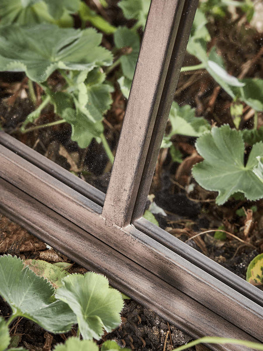 Outdoor Antiqued Window Mirror