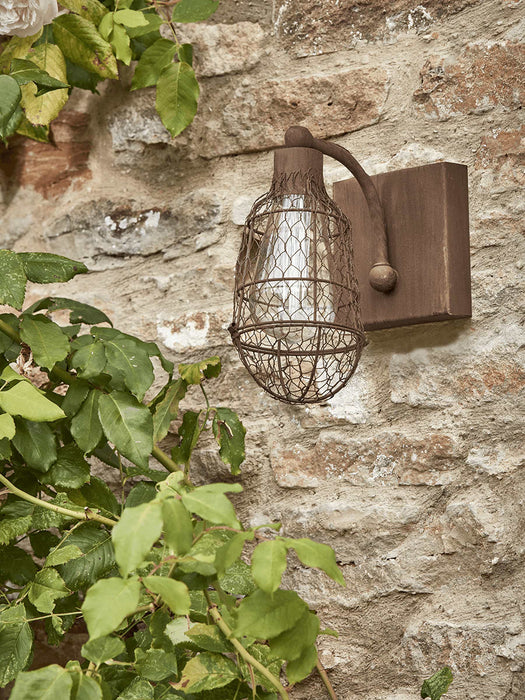 Decorative Rustic Cage Light