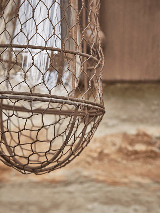 Decorative Rustic Cage Light
