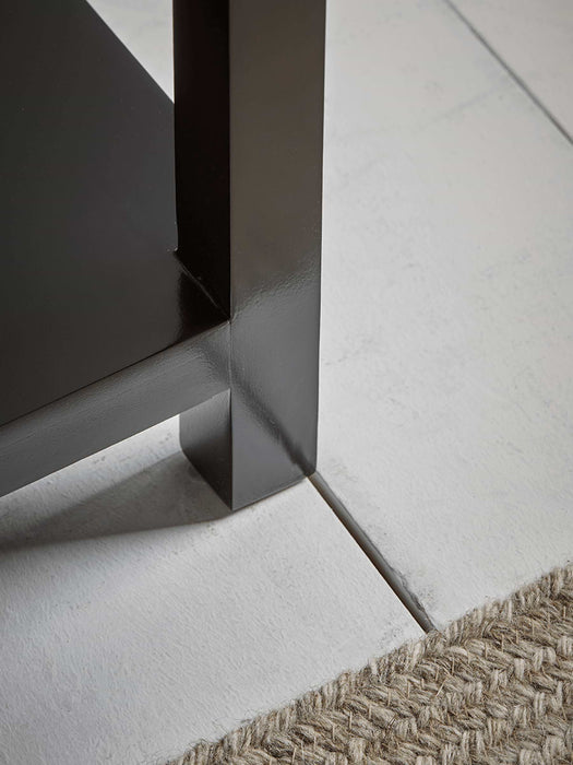 Black Wooden Console Table