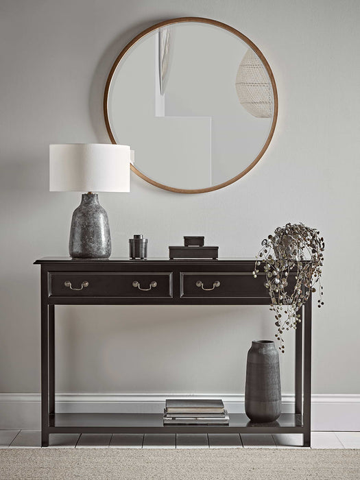 Black Wooden Console Table
