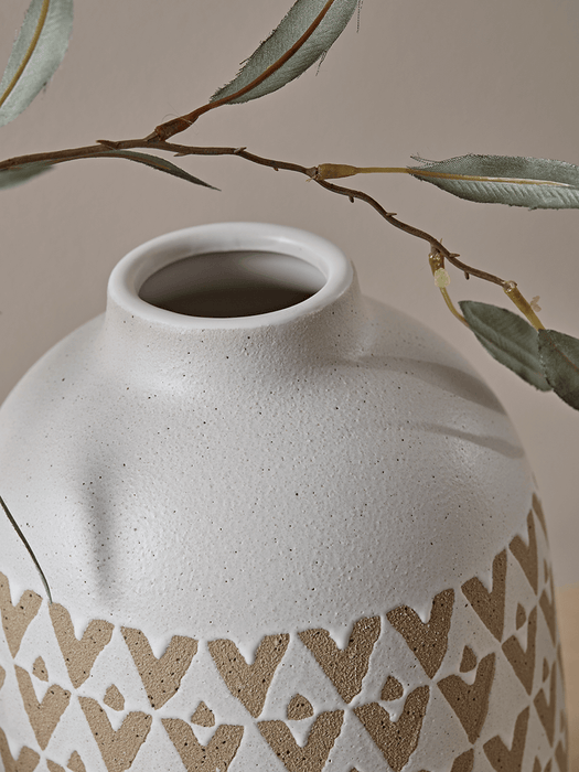 Two Geometric Vases
