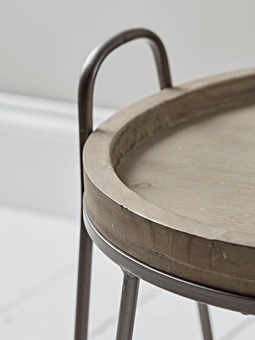 Two Hairpin Nesting Side Tables