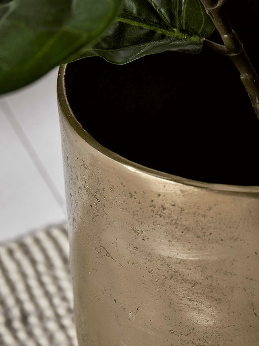 Two Textured Standing Planters