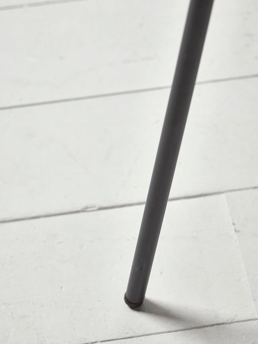Two Wire Backed Dining Chairs - Grey