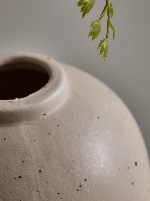Three Speckled Bud Vases - Blush