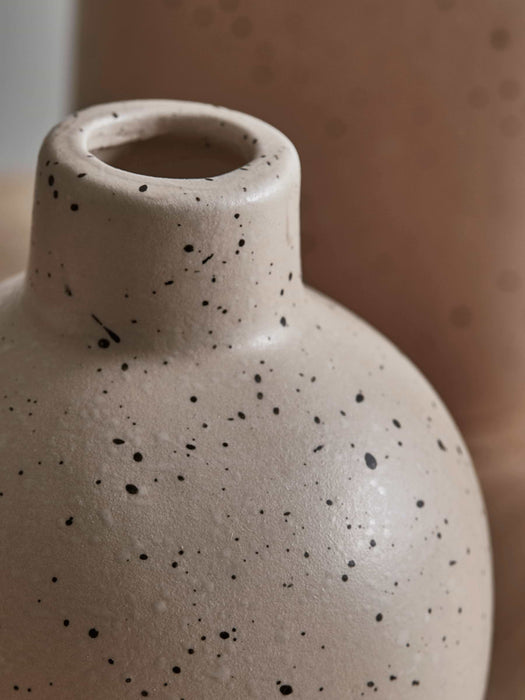 Three Speckled Bud Vases - Blush