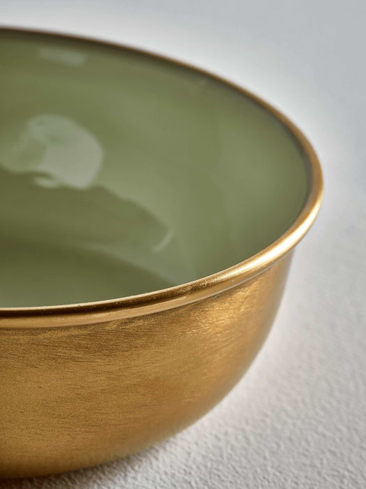 Three Enamelled Bowls