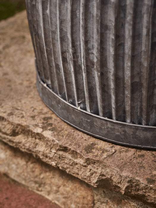Three Fluted Round Planters - Small