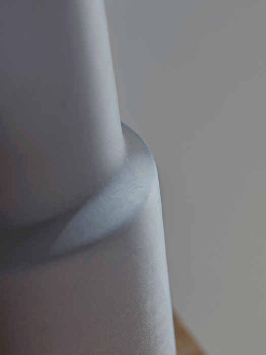 Three Geometric Bud Vases