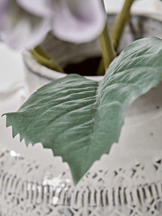 Three Faux Hydrangea Stems - Soft Lilac