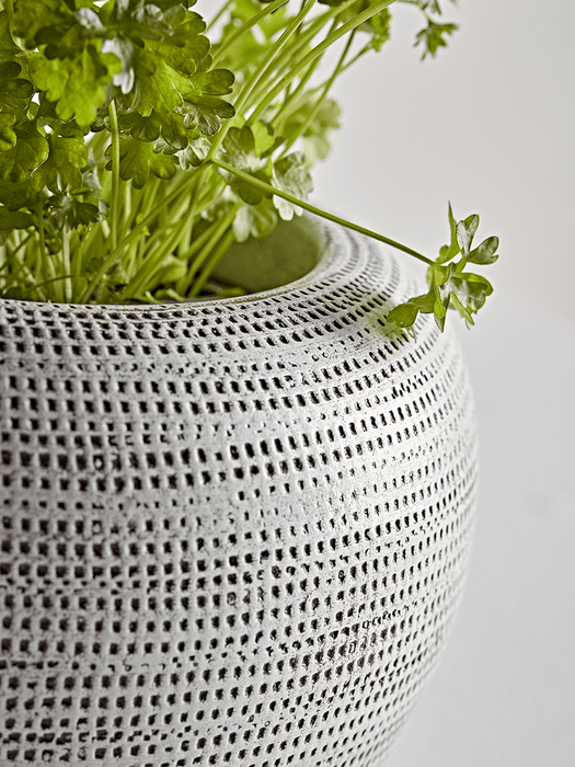Three Textured Herb Planters
